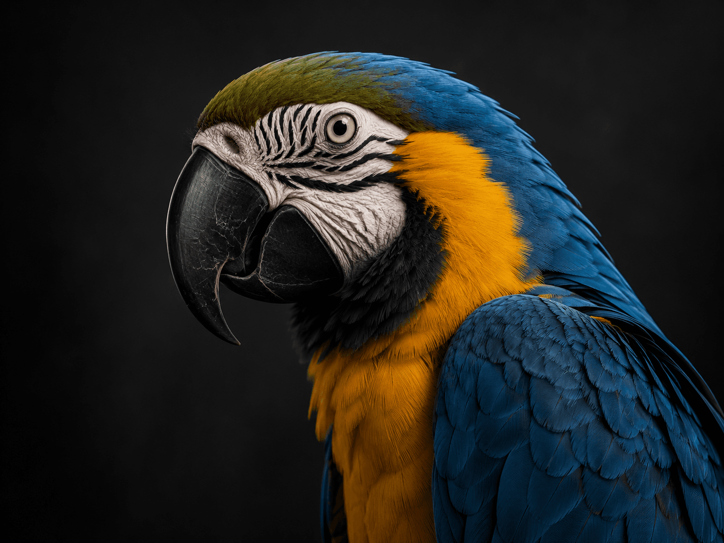 Blue-and-gold macaw for ORVI partner program
